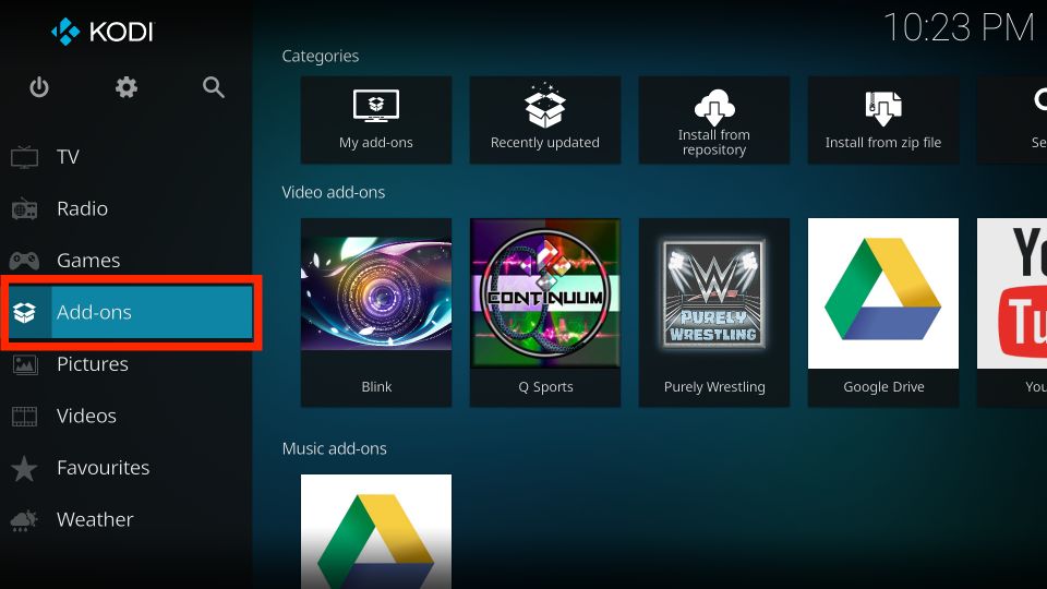 real debrid set up with blink addon
