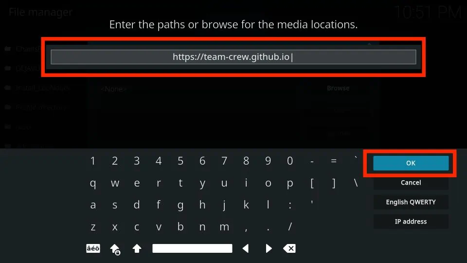 watch iptv on kodi