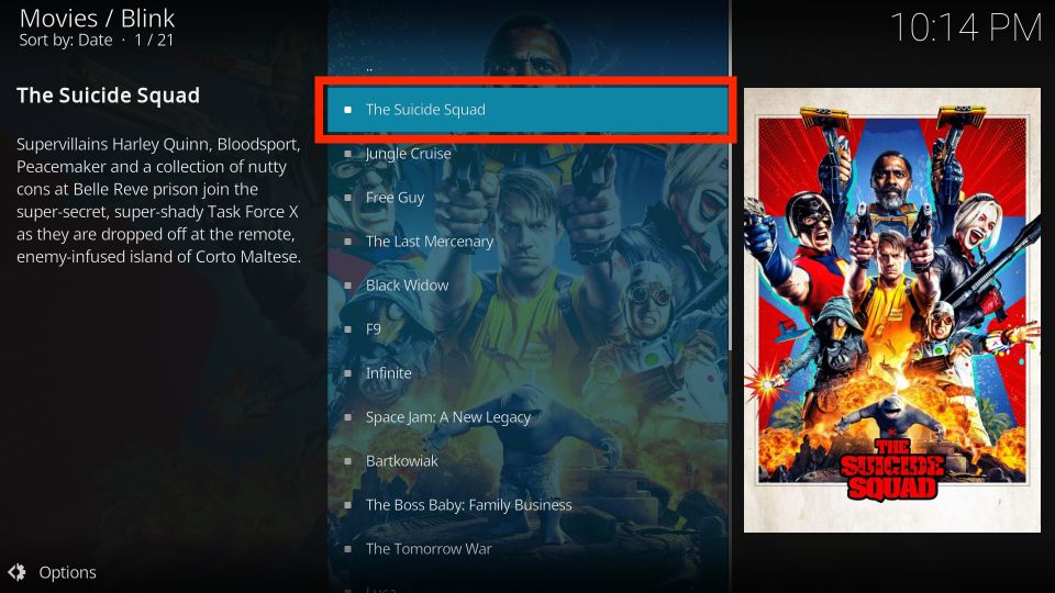 kodi blink addon