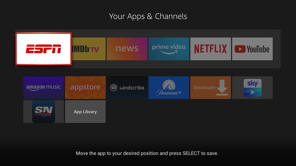 how do you watch espn plus on amazon firestick