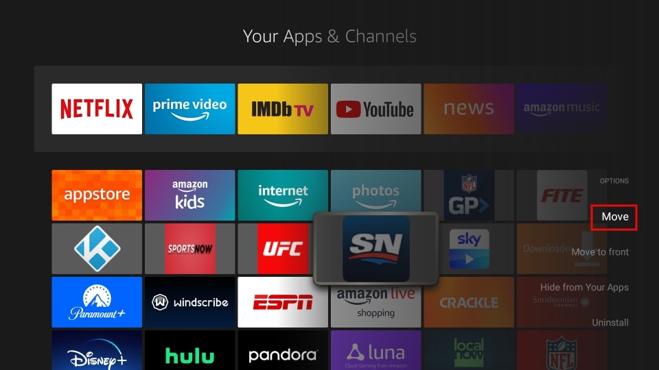 your apps & channels