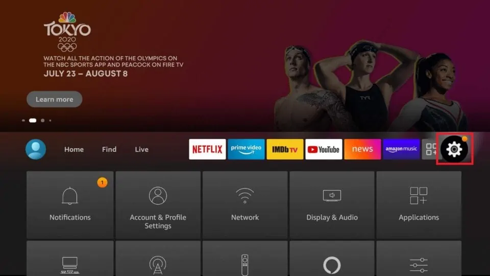 amazon firestick settings