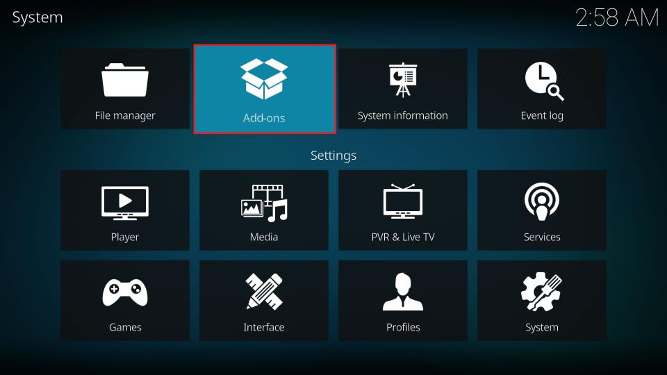 kodi addons