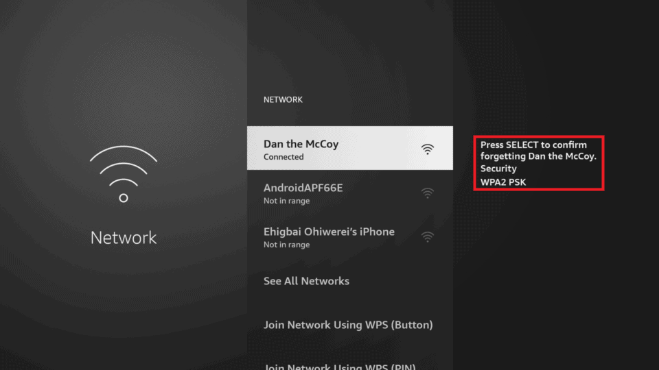 firestick not connecting to internet