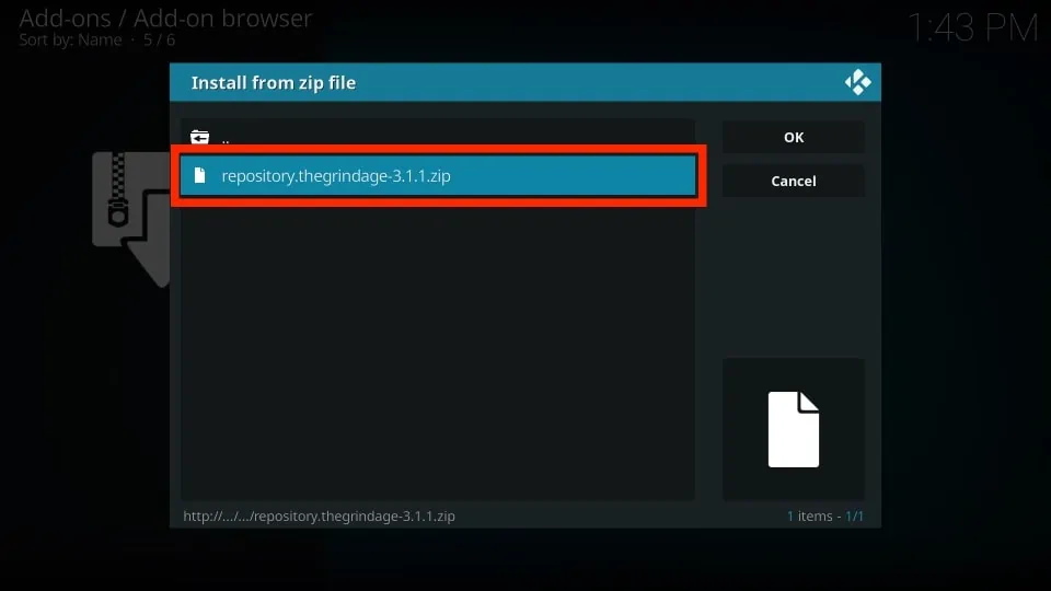 download grind build for kodi