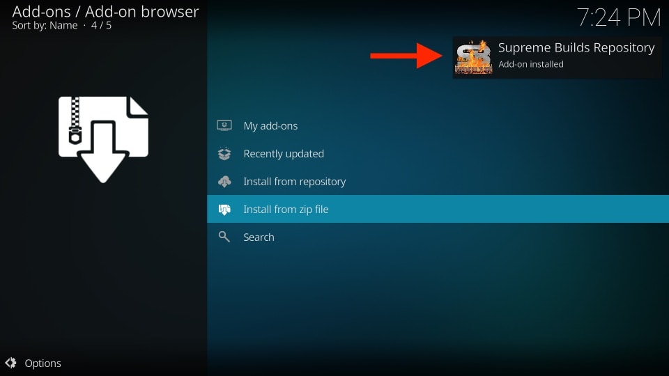 how to install kodi titanium