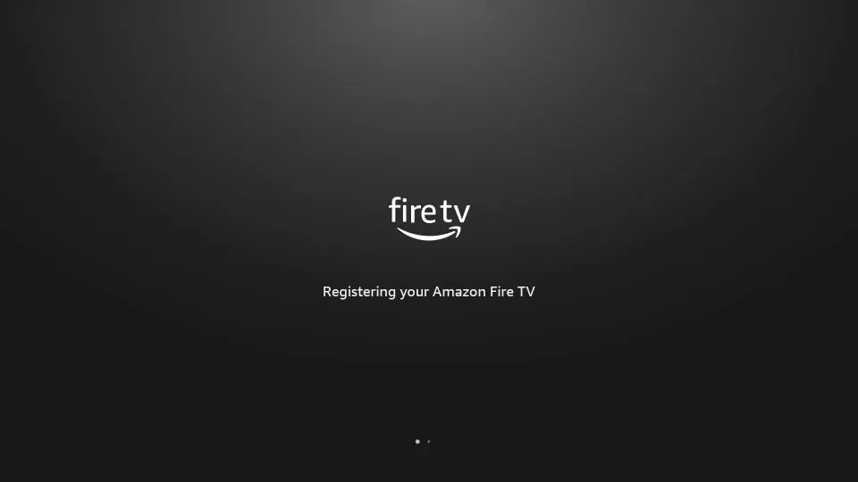 registering amazon fire tv