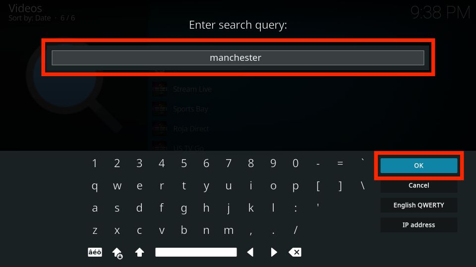 manchester search query