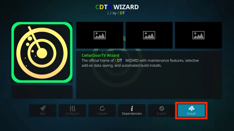 how to install cdtv wizard kodi builds