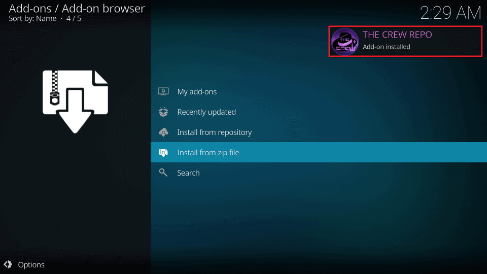 Marauder Addon for kodi on firestick