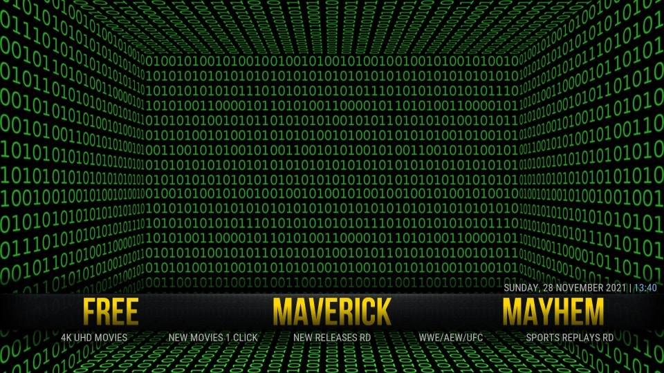 how to install maverick builds on kodi