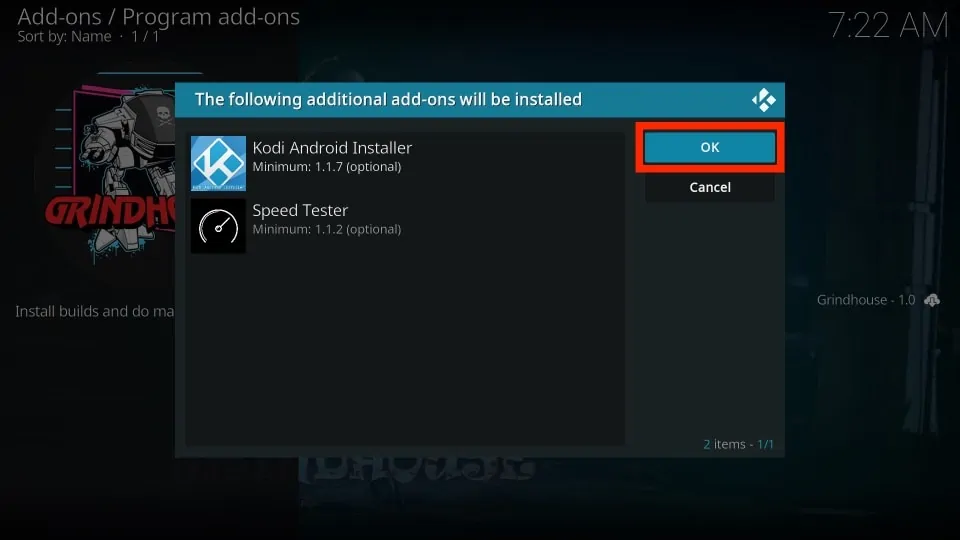 Additional addons