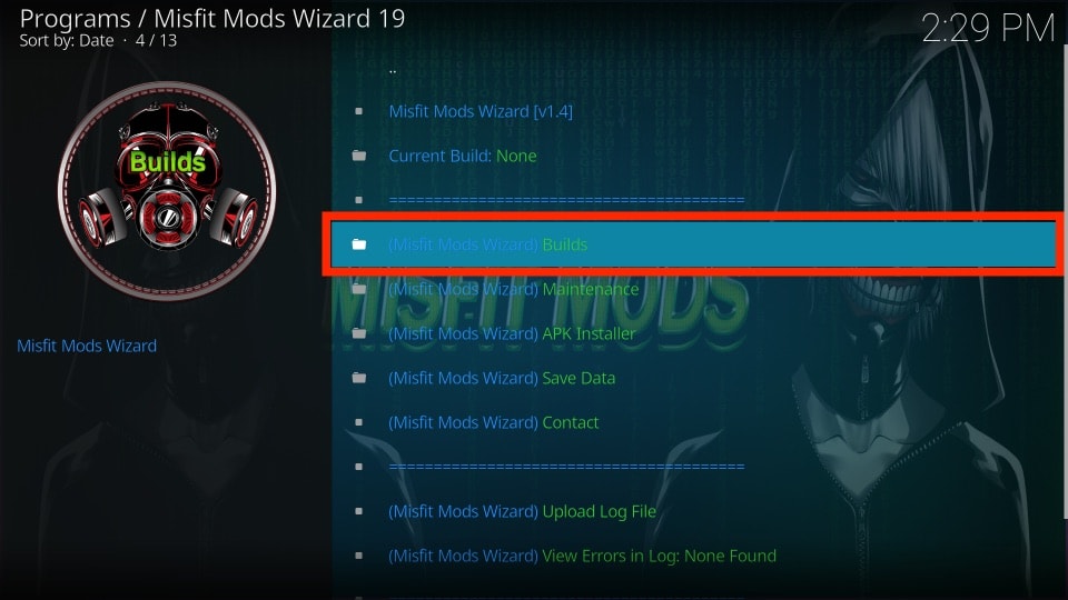 misfit mods builds