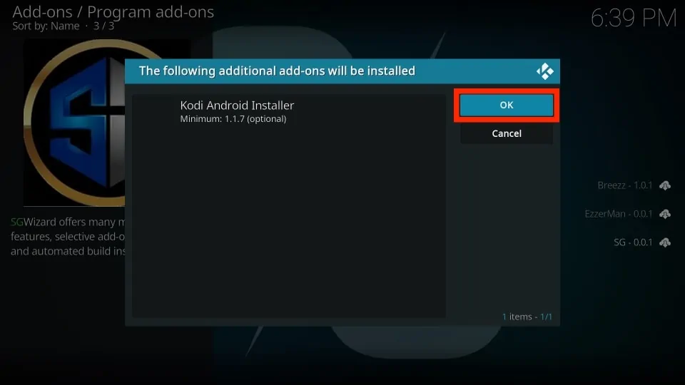 additional addons