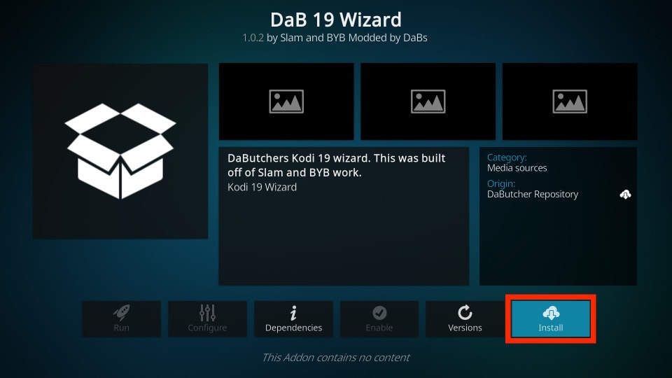 how to install dabutcher kodi builds