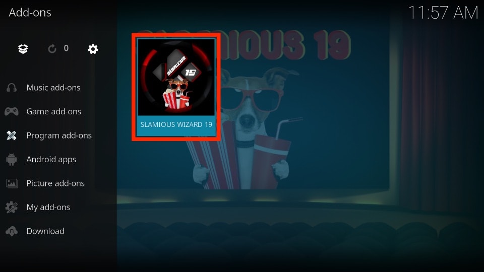 slamious build on kodi