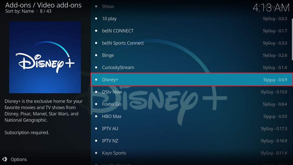 select disney +