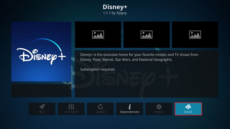 how to install disney+ on kodi