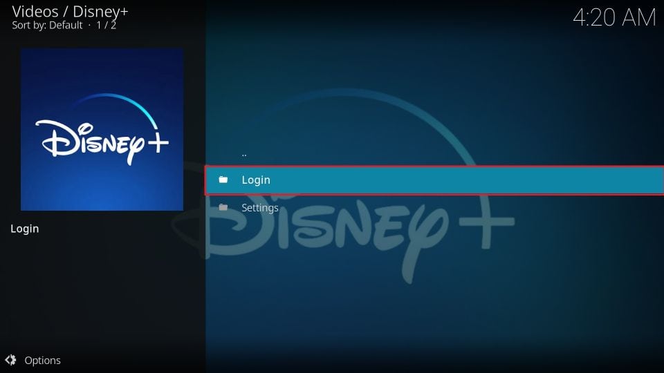 How to Install Disney+ Kodi Addon