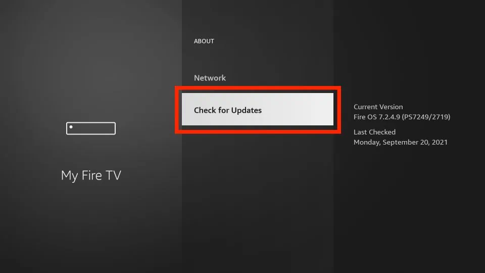 update firestick