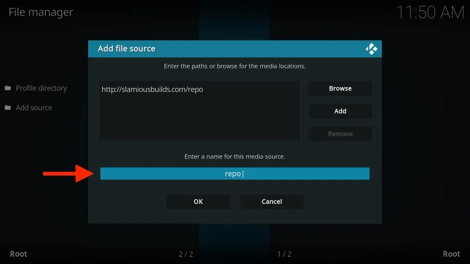 slamious build on kodi