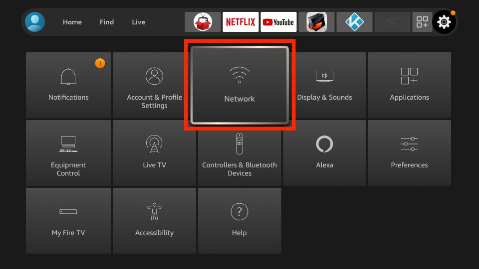 firestick network