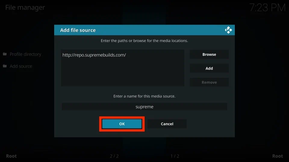 Titanium kodi