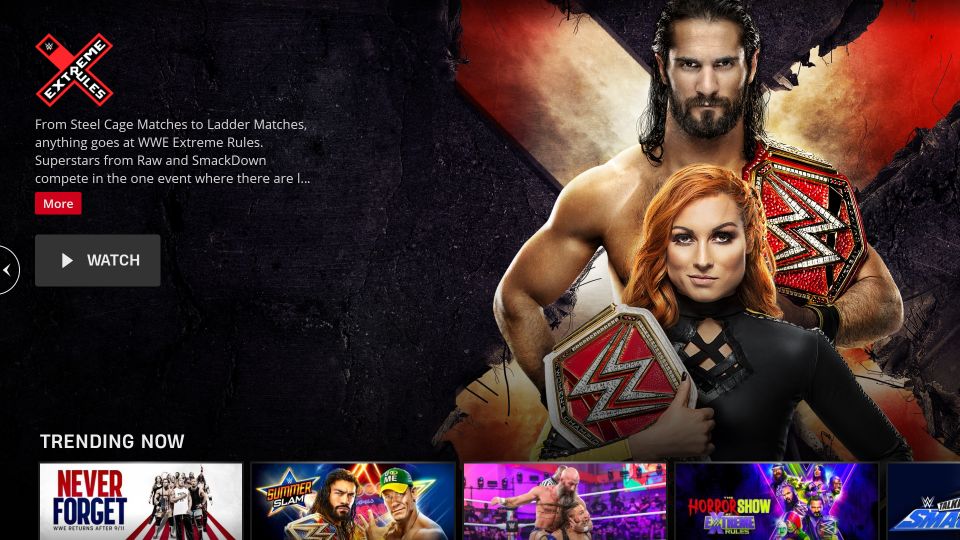 how to watch wwe on firestick