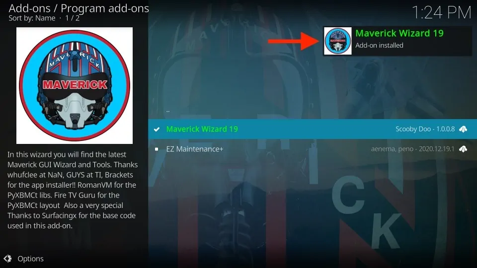 maverick addon kodi