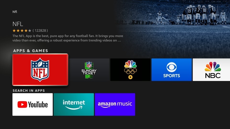 Watch NFL Football on ANY Firestick streaming device - Best NFL apps 