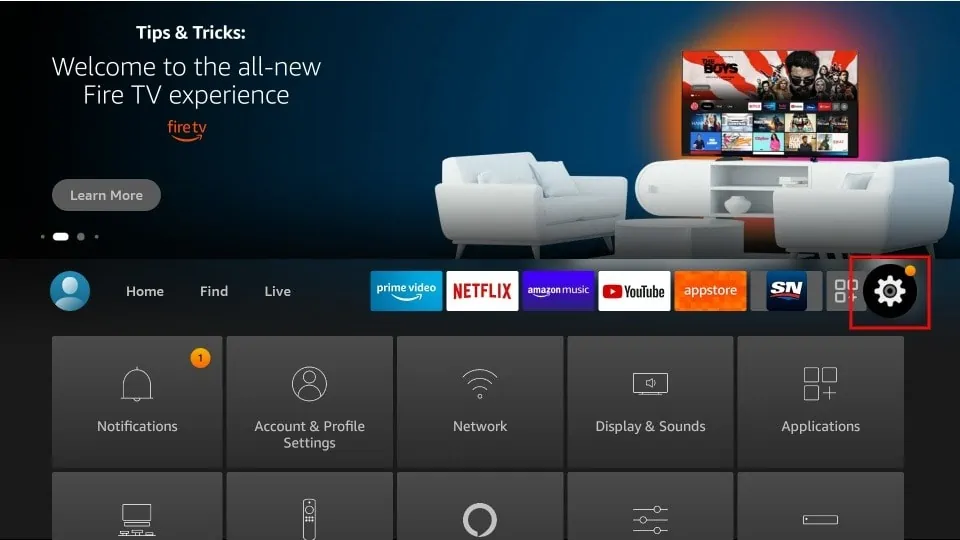 firestick settings
