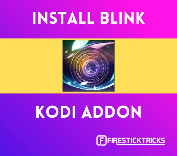 how to install blink kodi addon