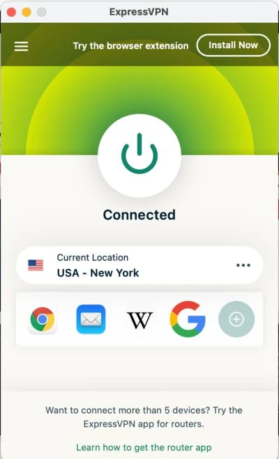 connect expressvpn