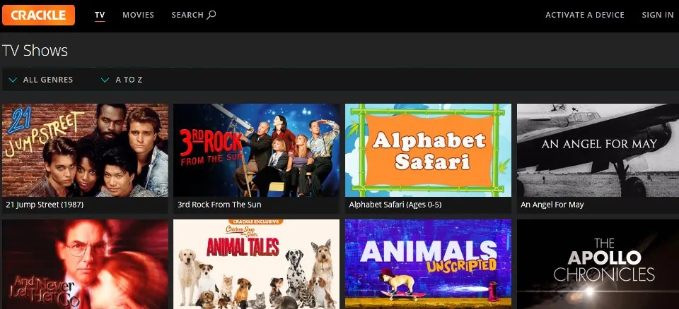 tv streams free