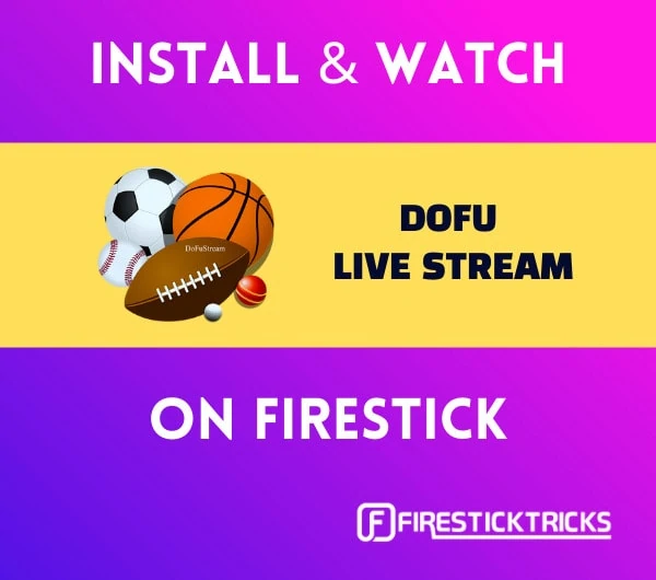 how to install dofu sports on firestick