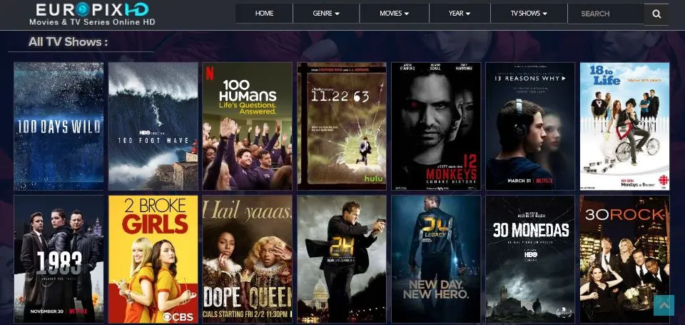free tv streaming sites