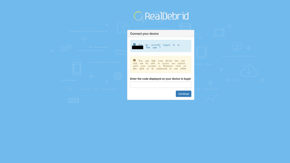 real debrid window