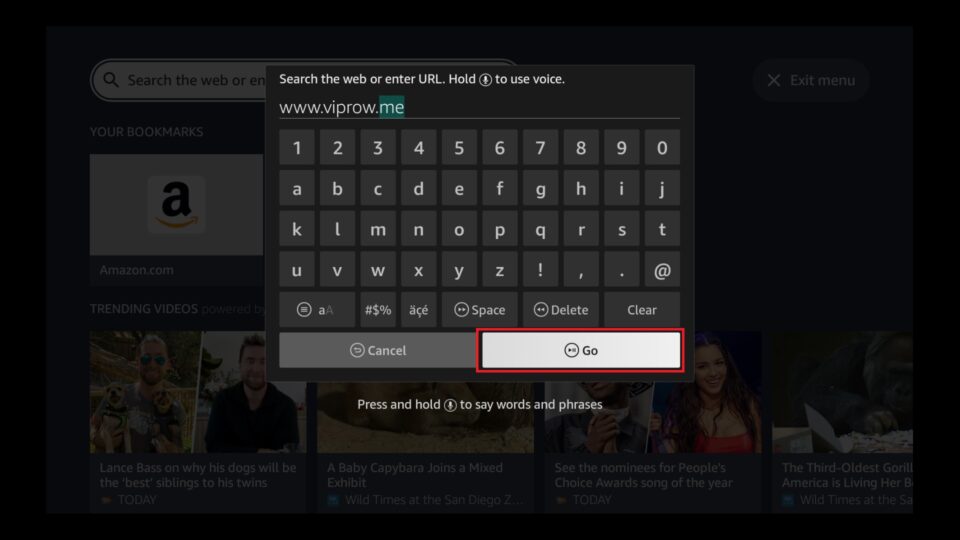 watch vip row sports on firestick