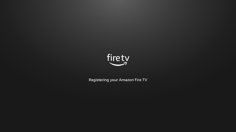 registering fire tv