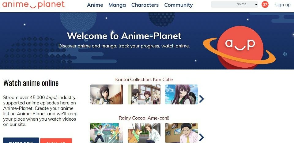 anime planet