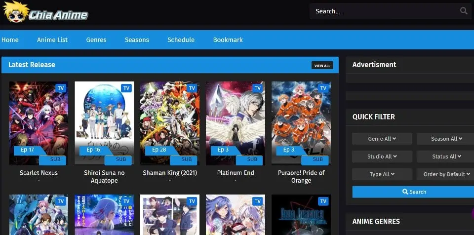 Anime streaming sales websites 2021