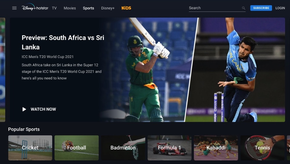 how to watch T20 World Cup in india