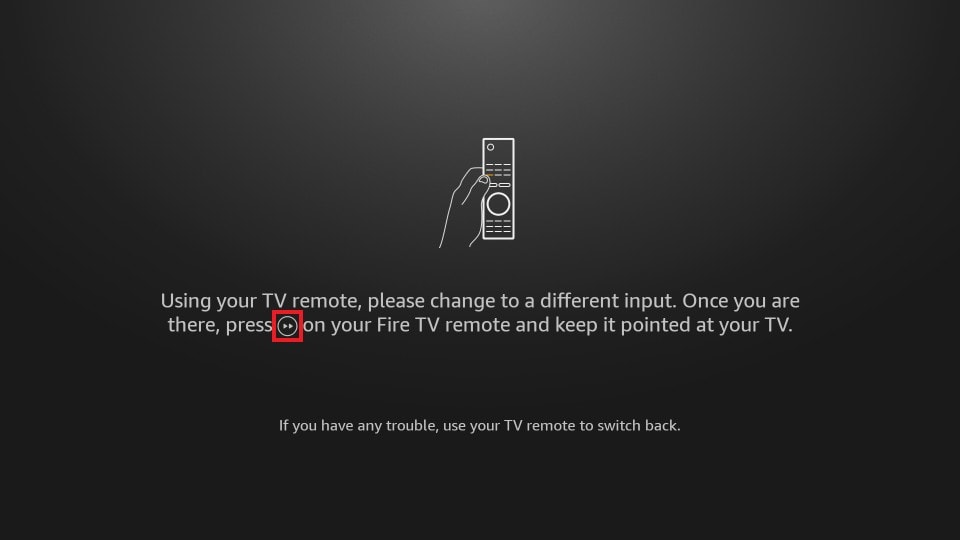 how to connect a firestick remote to a tv