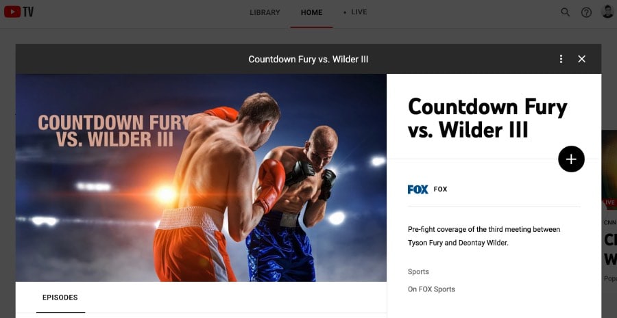 how to watch tyson fury and wilder 3 fight on firestick for free