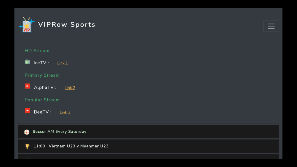 how to watch VIPRow Sports on firestick
