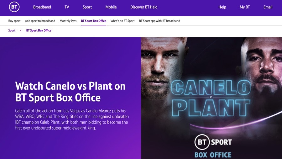 Watch Alvarez vs Plant on FireStick for Free in the UK