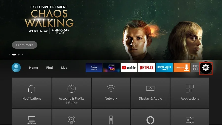 firestick settings
