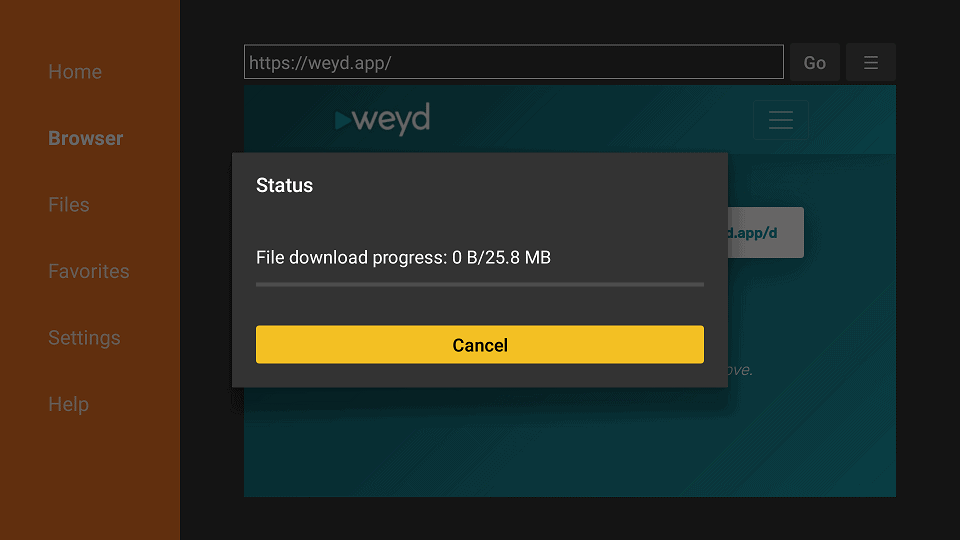 download wyed on firestick