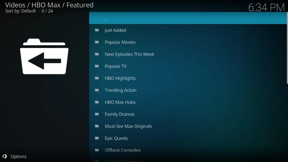 how to install hbo max kodi addon