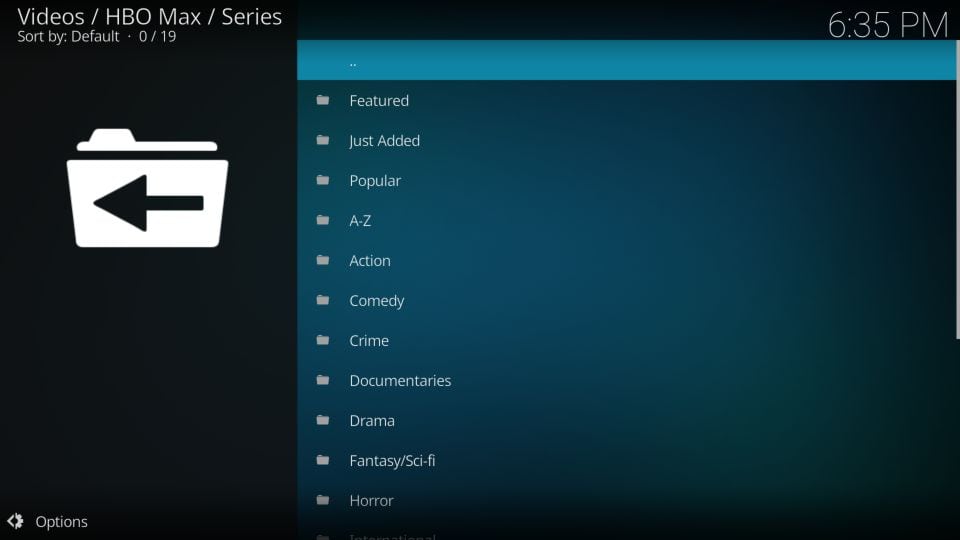 install hbo max on kodi